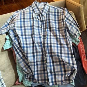 Barbour short sleeve button up